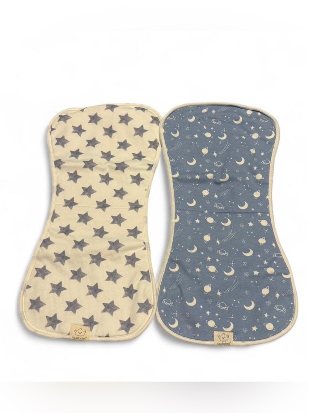 Keababies Organic & Musin Baby Burp Cloths